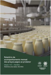 Maio/2026 – Preços pagos ao produtor paulista
