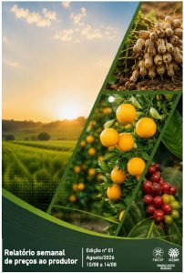 Agosto/2026 – Edição nº 01 – Preços pagos ao produtor paulista