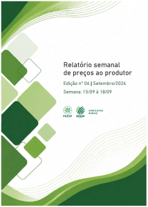 Setembro/2026 – Edição nº 06 – Preços pagos ao produtor paulista