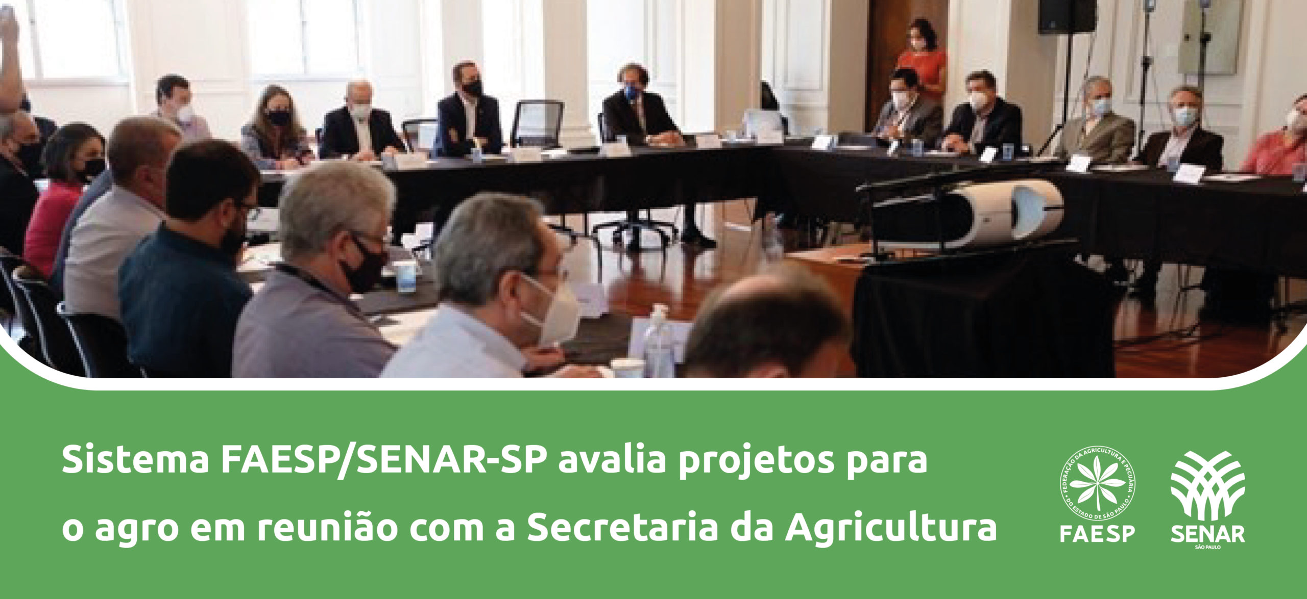 projetos para o agro em reunião com a Secretaria da Agricultura