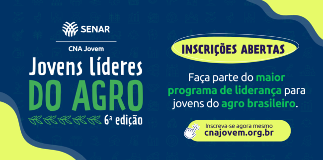 Programa CNA Jovem tem início nesta segunda (18) com abertura das inscrições