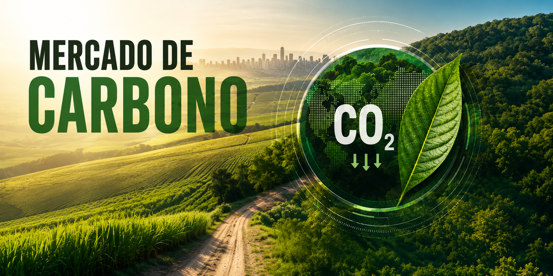 Mercado de carbono é promissor para o produtor rural brasileiro