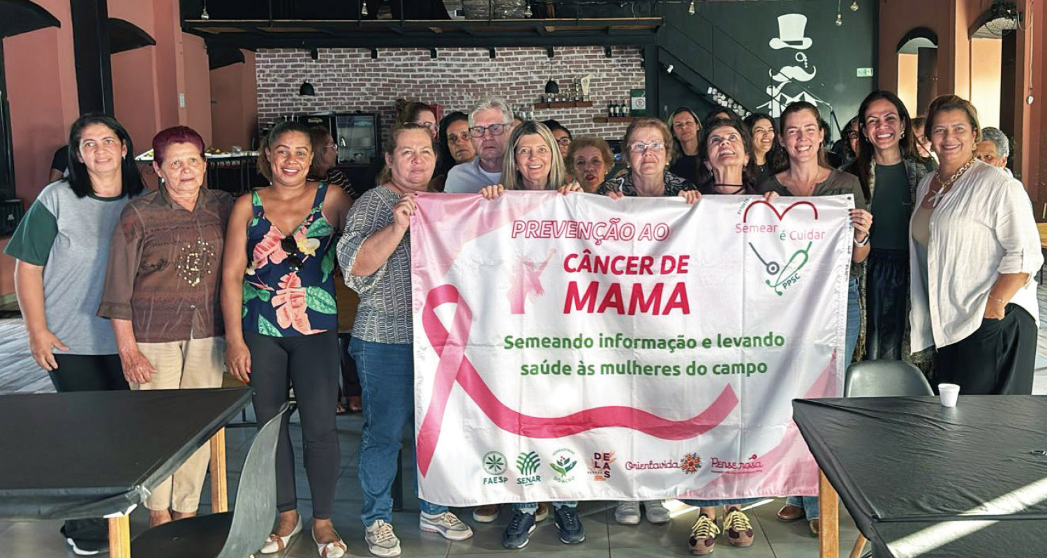 Projeto Semear é Cuidar amplia ações de prevenção à saúde no campo. Areias, Buri, Taquarituba, Santa Rosa de Viterbo e Igarapava receberam eventos de lançamento da iniciativa, que leva informação, prevenção e exames para homens e mulheres do meio rural.