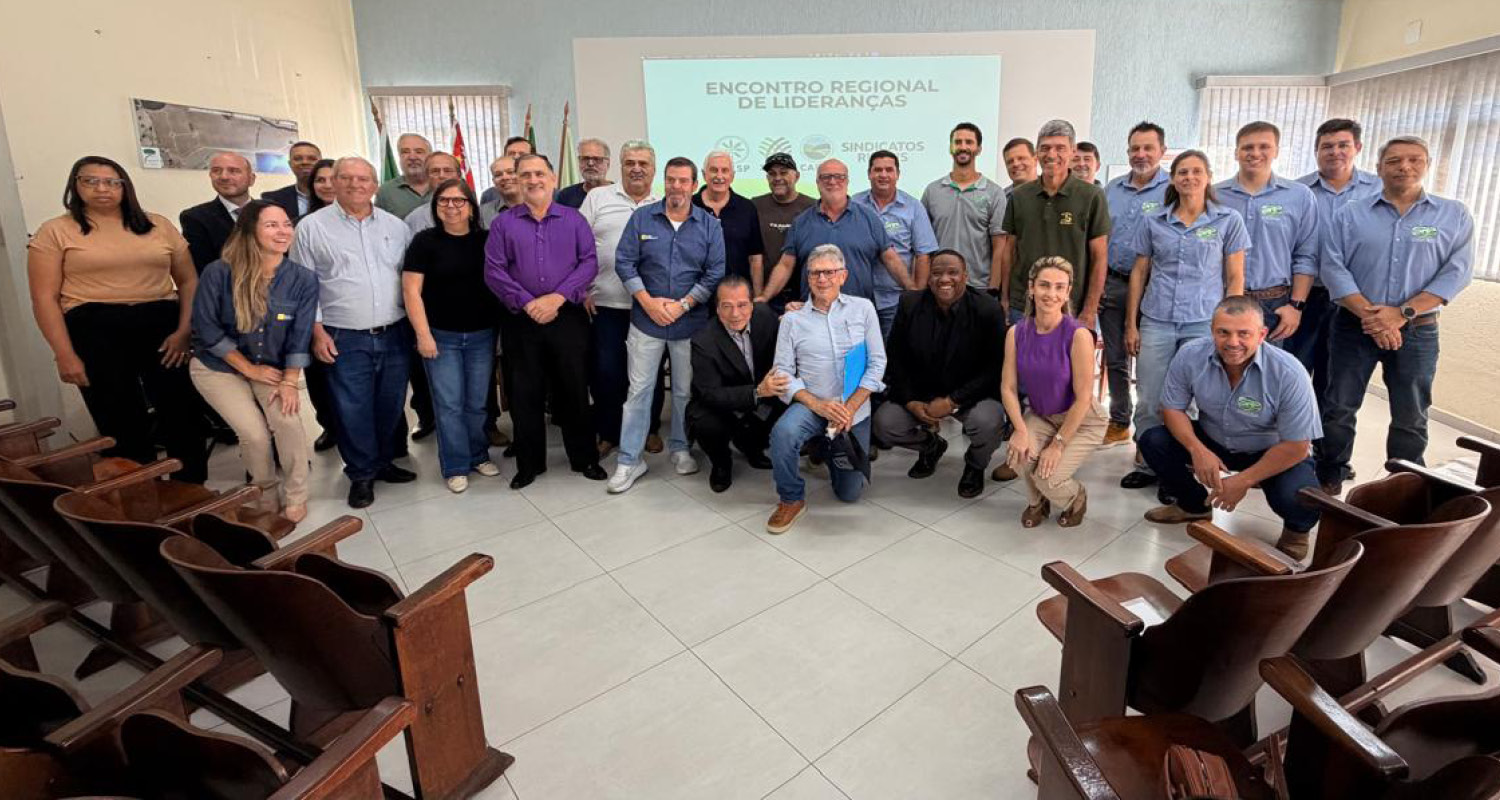 O presidente do Sistema Faesp/Senar/Caesp, Tirso de Salles Meirelles, conduziu, nesta quarta-feira (19), o Encontro Regional dos Sindicatos Rurais do Vale do Paraíba, realizado no Sindicato Rural de Pindamonhangaba.
