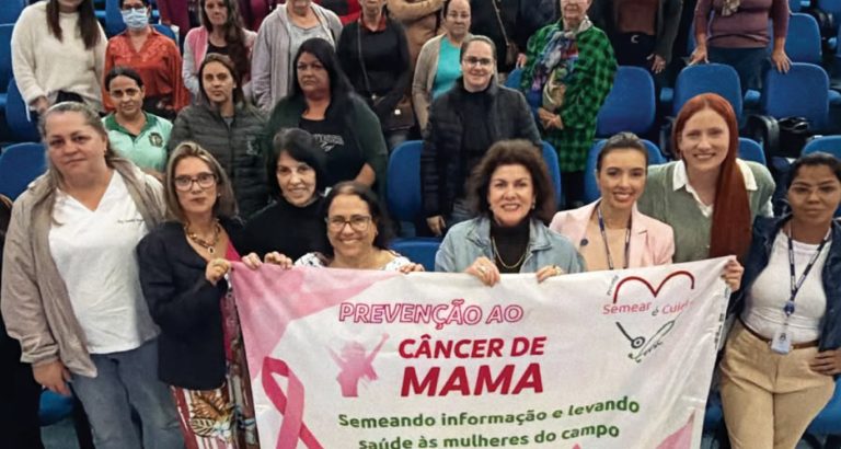 Sindicatos Rurais em ações de prevenção ao câncer de mama e...