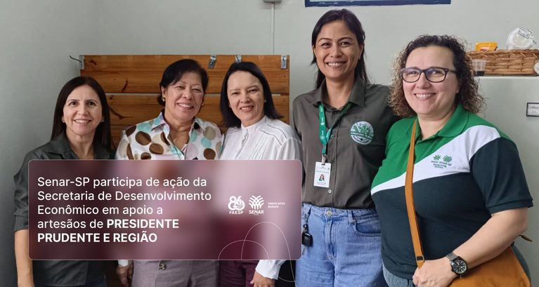 Senar-SP participa de ação da Secretaria de Desenvolvimento...