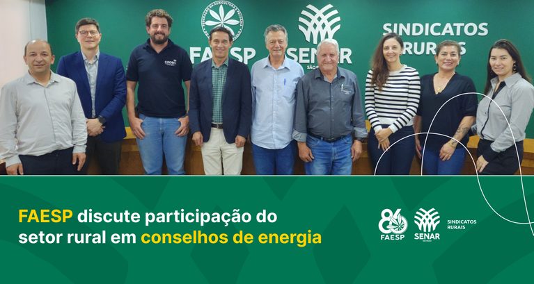 Faesp discute participação do setor rural em conselhos de en...