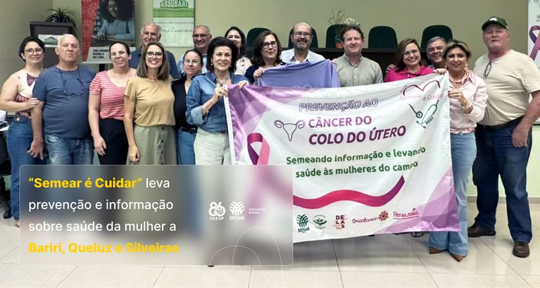 “Semear é Cuidar” leva prevenção e informação sobre saúde da...